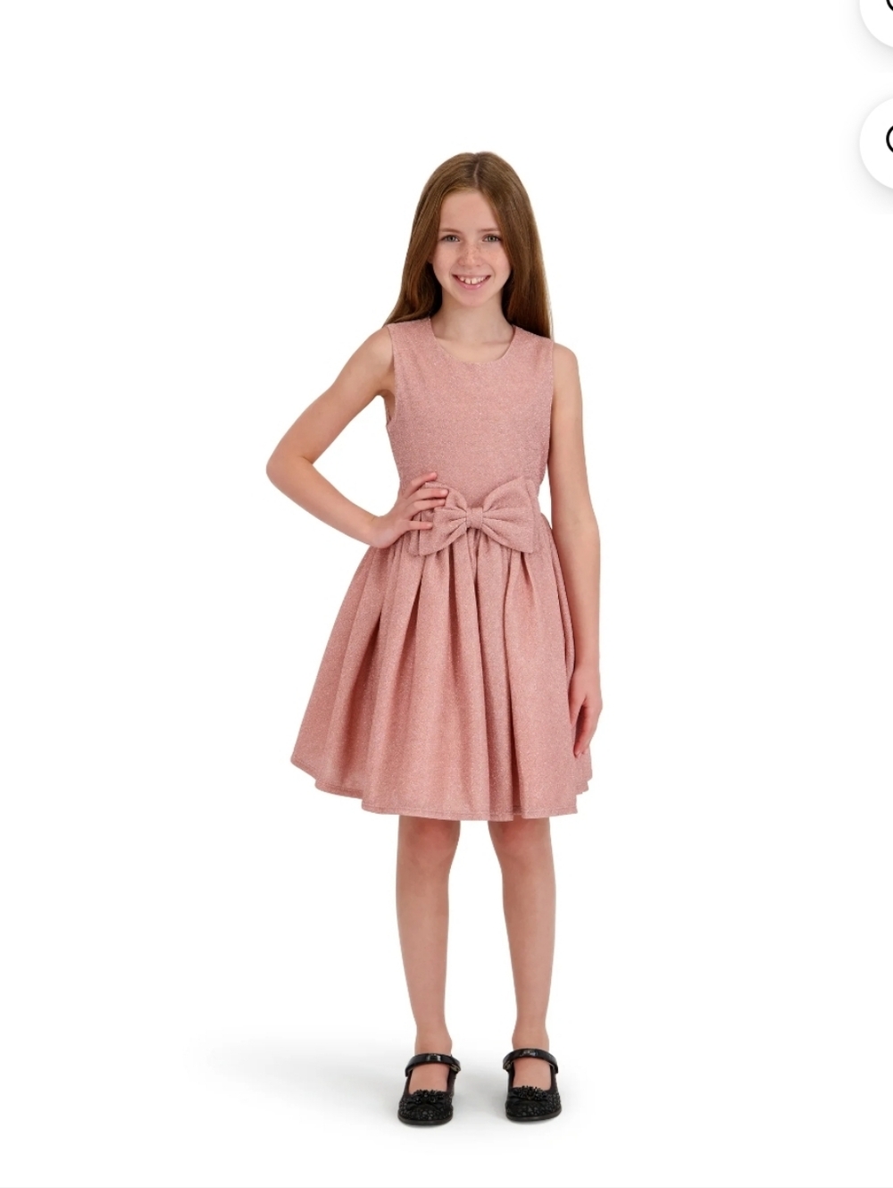 NWT Kensie Girl sparkle bodice sleeveless dress in mauve Size 14
